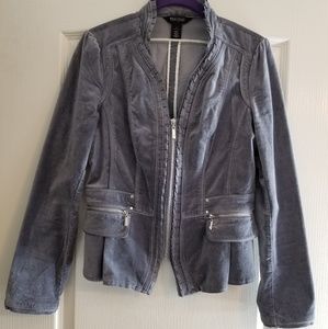 White House Black Market Velvet Jacket